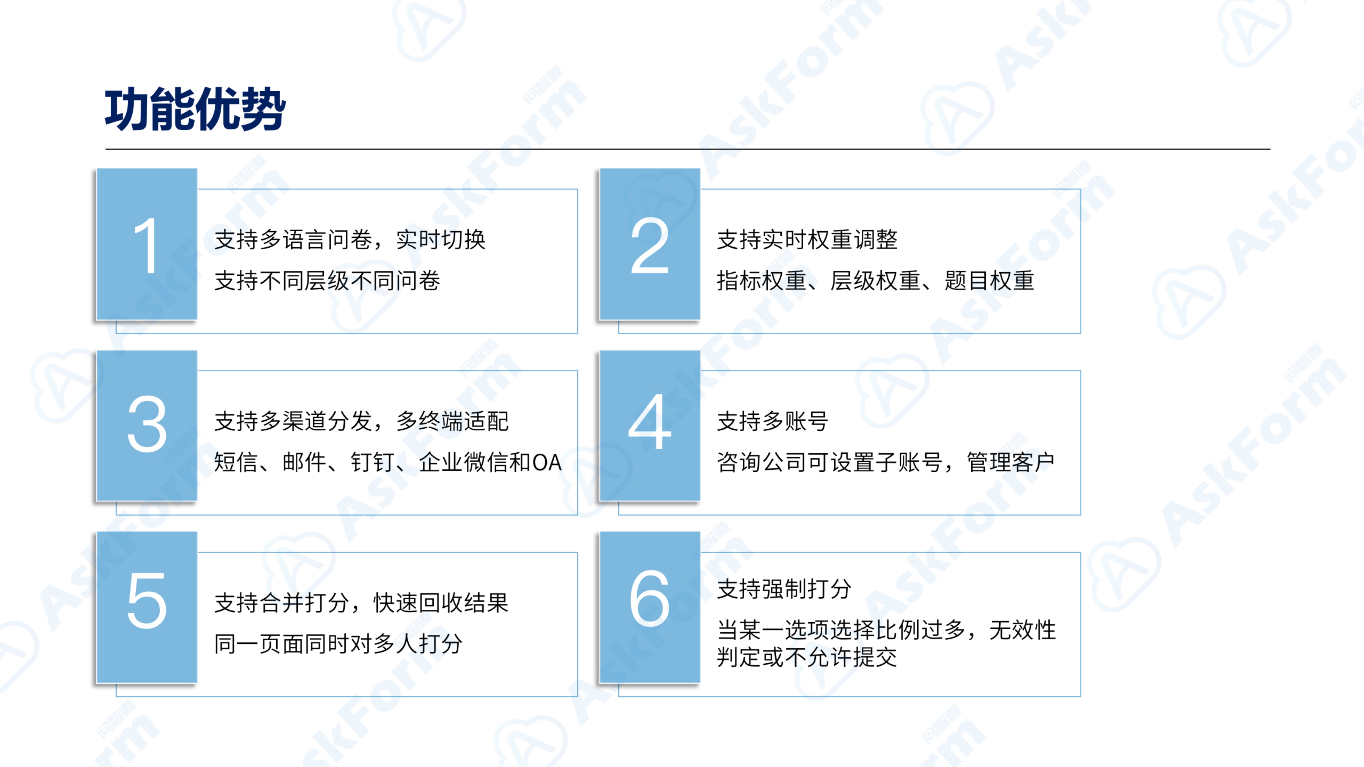 AskForm360度评估产品介绍_功能优势